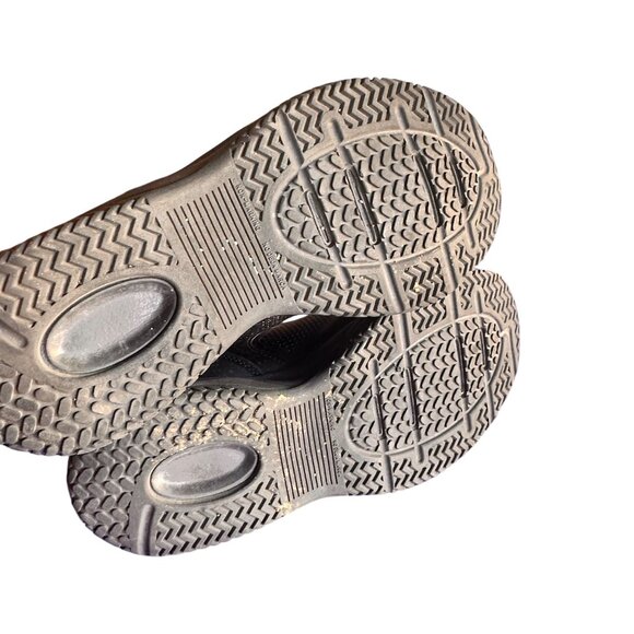 Athletic Work Size 12 Mens Black Athletic Work Shoes Sturdy Non-Slip Durable - Picture 9 of 12